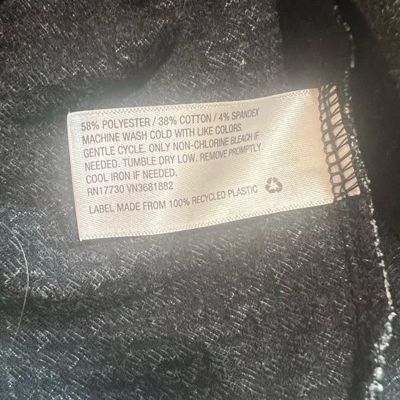 Merona Size XS Fit and Flare Black and White Patterned Sleeveless Dress - Picture 5 of 5